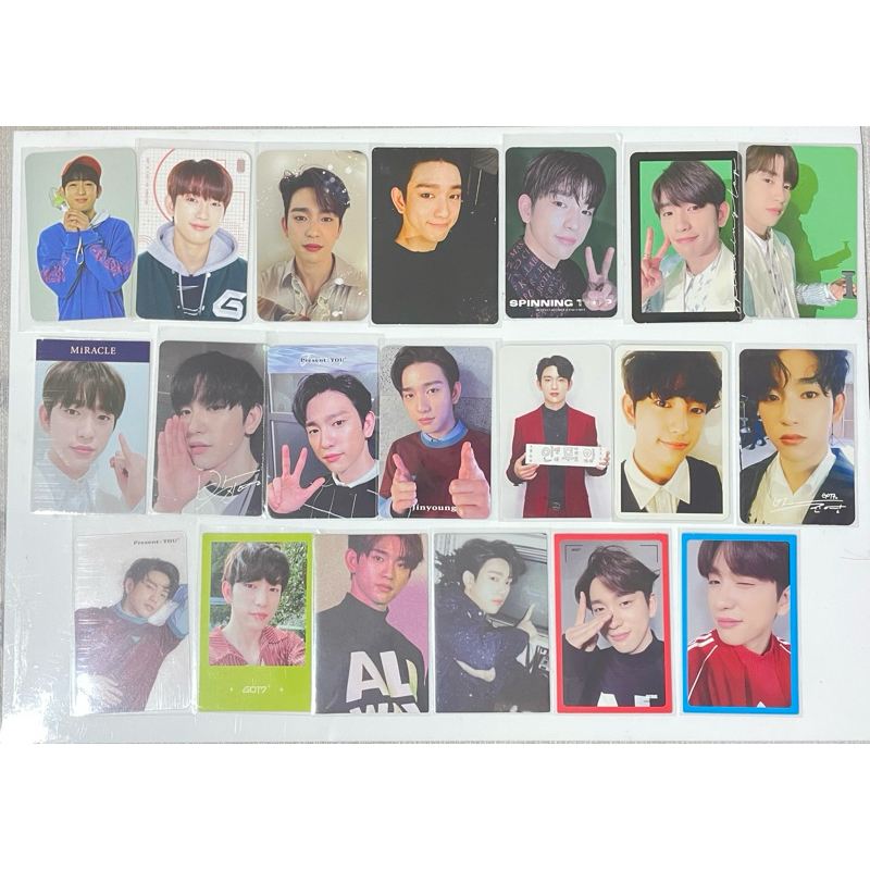 GOT7 JINYOUNG ALBUM PHOTOCARD OFFICIAL