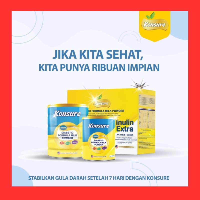 

Susu Diabetes Untuk Lansia Konsure 750gram