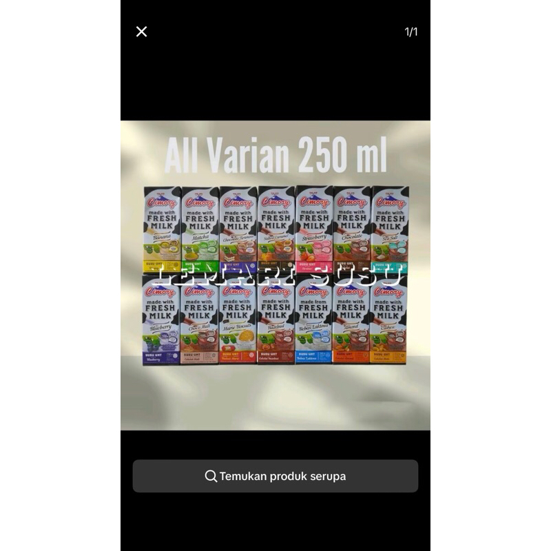 

Cimory fresh milk beli 12pcs/24pcs