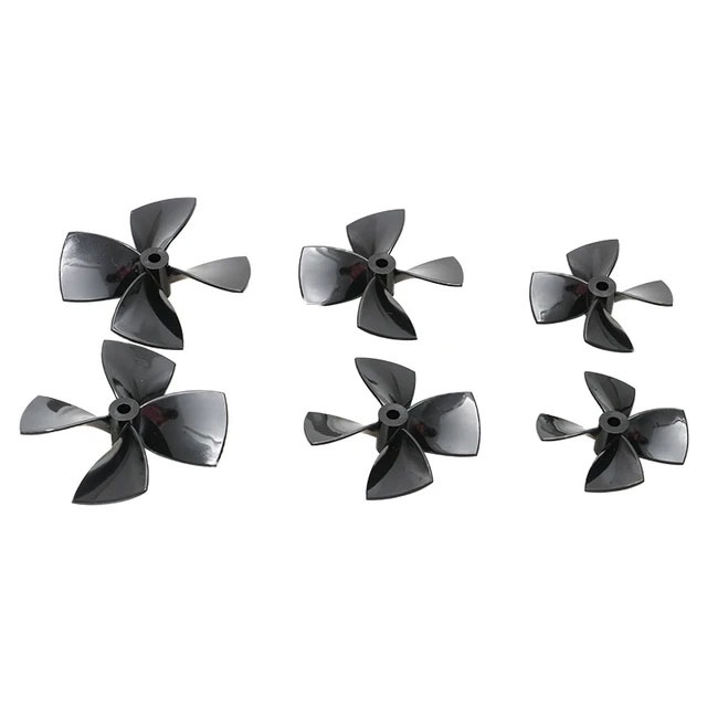 RC Boat Propeller 4blades 60mm 70mm 80mm Thruster High Performance