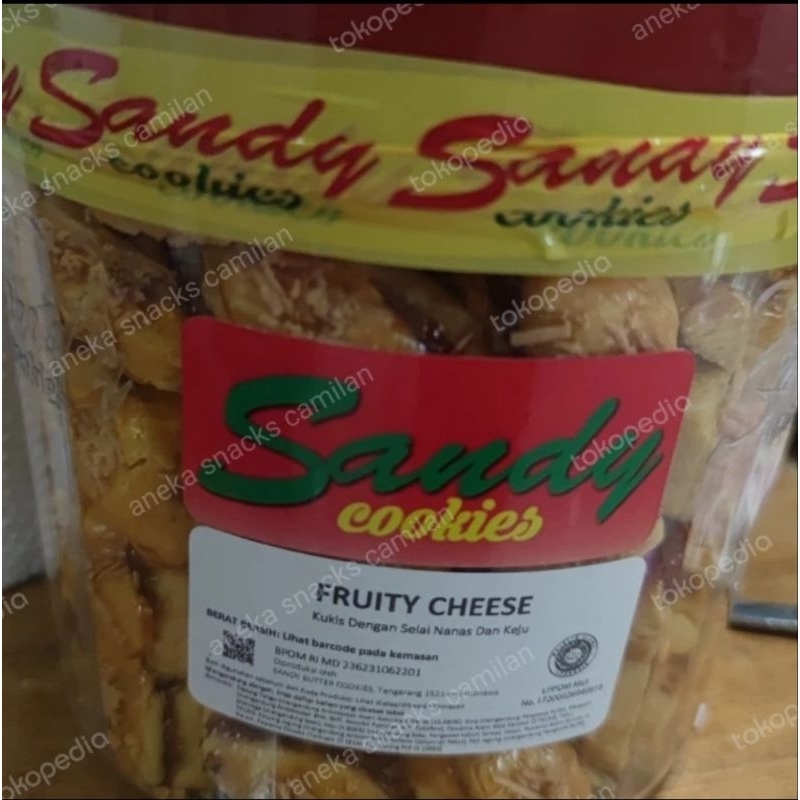 Sandy Cookies Fruity Cheese Special