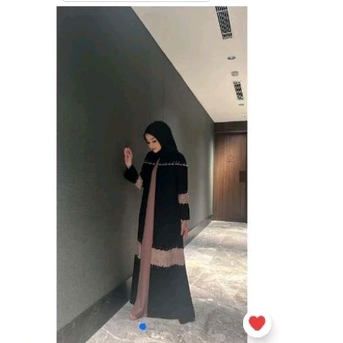 ABAYA ALEENA ALEENA DRESS BY KALEELA ID (BISA SHOPEE VIDEO)