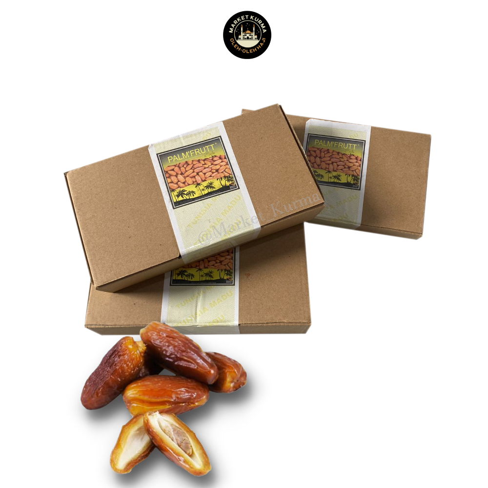 

KURMA TUNISIA MADU 500gr/ kurma tunisia MADU tanpa tangkai (KEMASAN DUS POLOS)