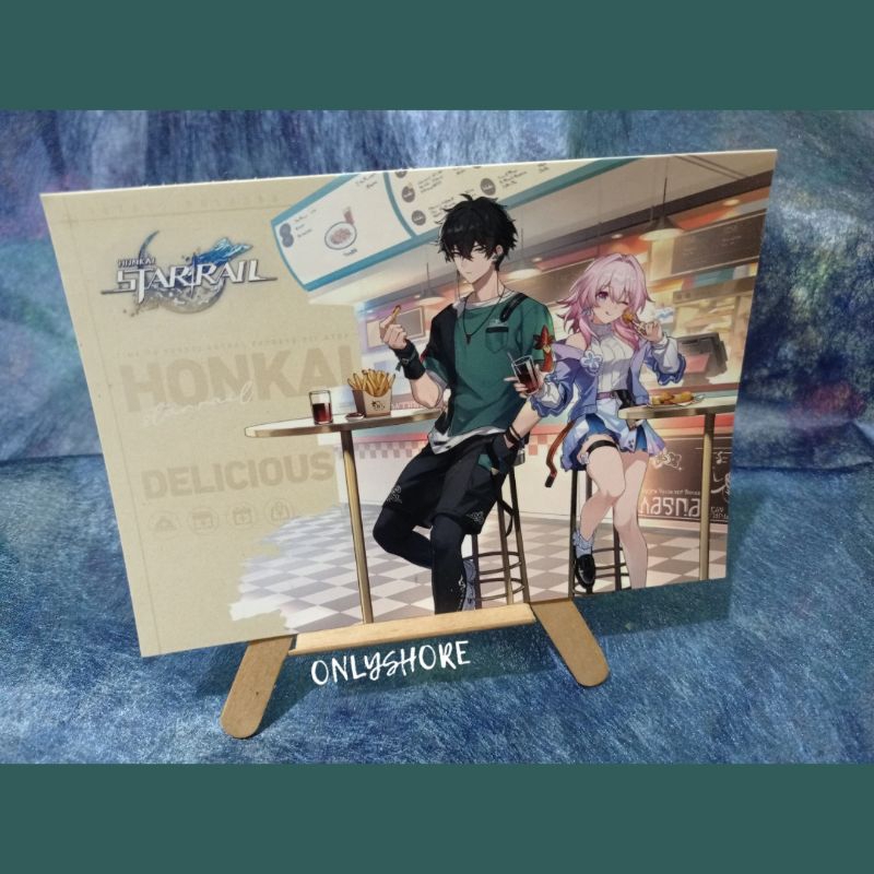 

Postcard Honkai Star Rail Convivium Danheng March 7th