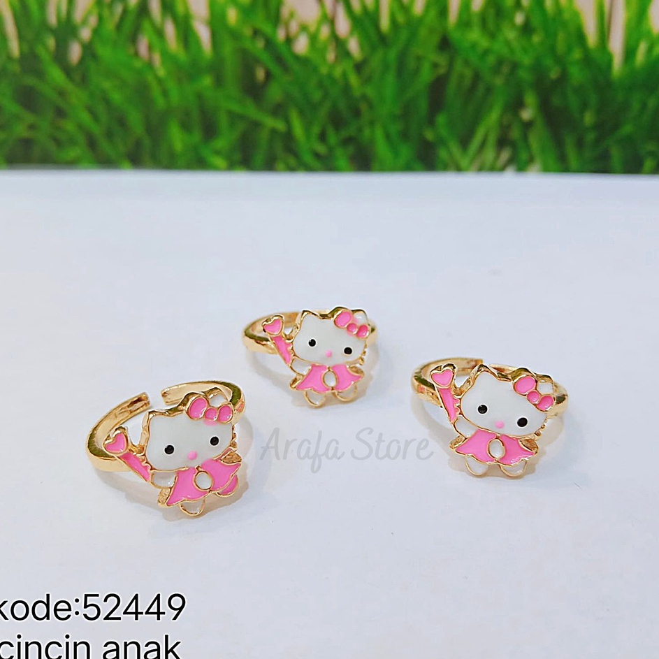 Diskon Pembelian  ARAFASTORE  Cincin Anak Perempuan  Cincin Anak Karakter  Cincin Anakanak  Cincin M