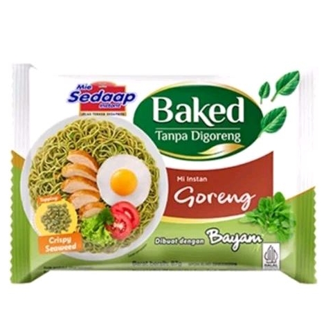 

[AYOBUY.ID] SEDAAP BAKED TANPA DIGORENG MI INSTANT GORENG 87g (1 PCS)