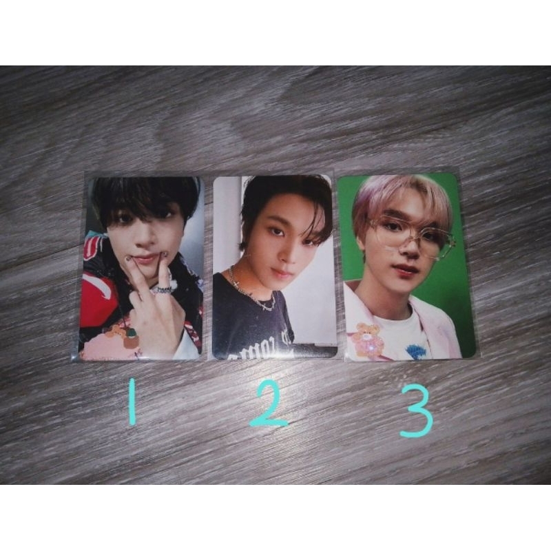 photocard haechan official // haechan poster ayyo tds