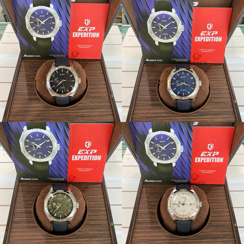 Jam Tangan Expedition E 6385 Automatic Original Pria