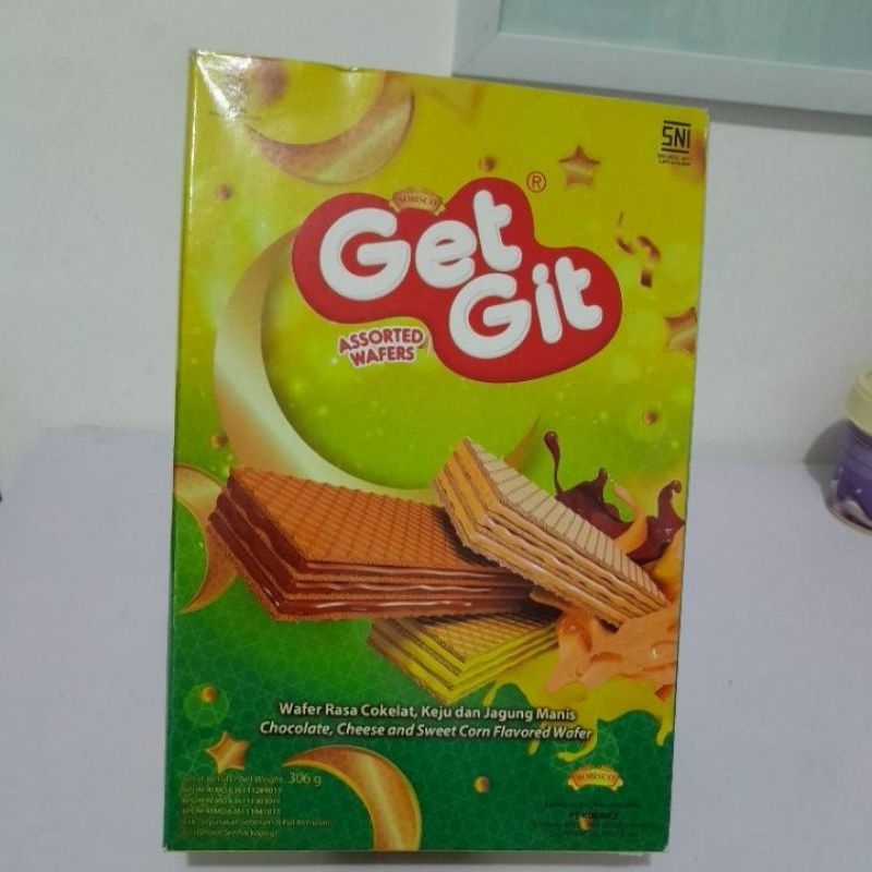 

Wafer Get Git Beli 1 Dapat 3 (Rasa Sweet Corn, Cheese, Chocklat)