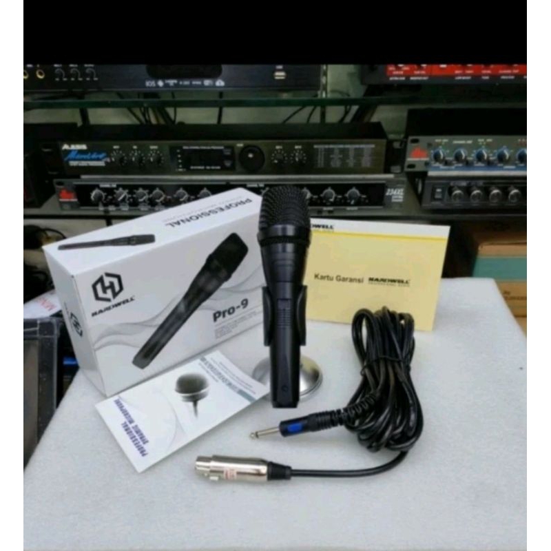 Mic Kabel Mic Cable HARDWELL PRO 9 / PRO9 Original TERBAIK