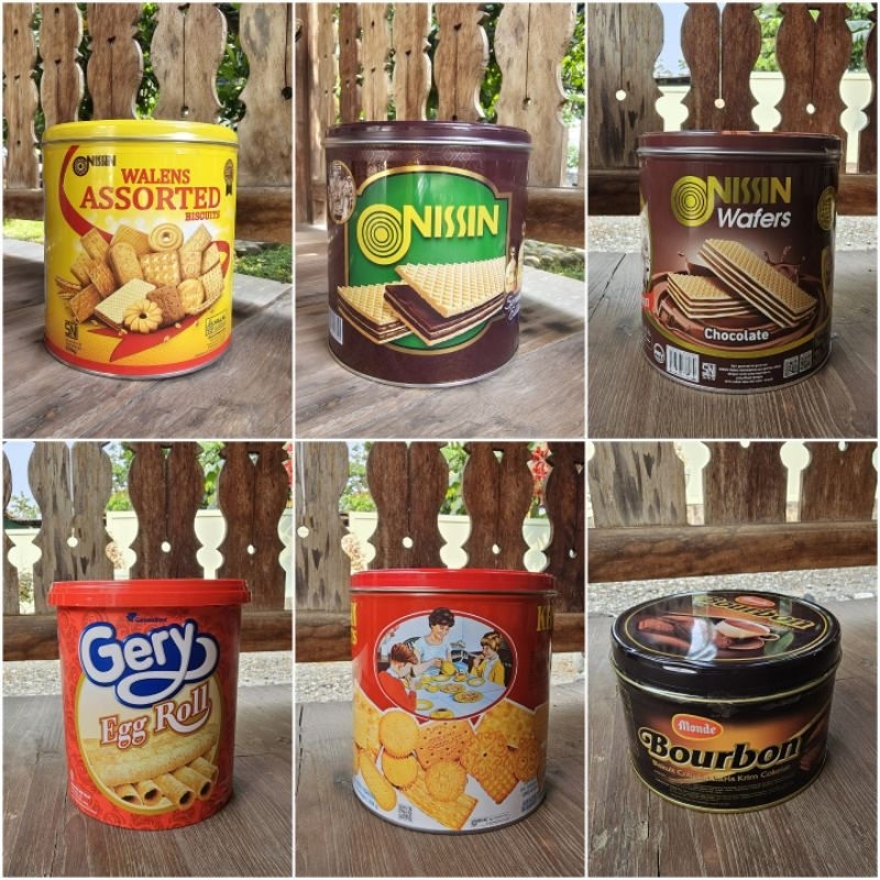 

Snack Lebaran (Nissin Walens Assorted, Nissin Wafers, Tango, Monde Bourbon, Gery Egg Roll, Khong Guan, Roma, Crispy Crackers)