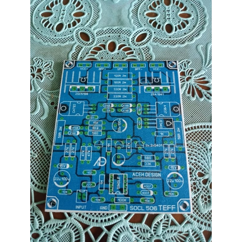 PCB driver socl 506  teff