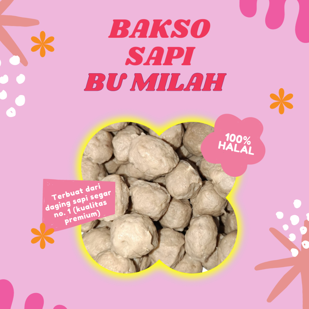 

Vinsa Crisp Bakso Sapi Urat Asli Halal Premeium By Bu Milah