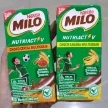 

Milo nutriactiv susu UHT ( 1 dus 36 pcs ) rasa Choco Cereal / Choco Banana 180ml