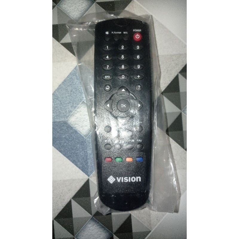 REMOT ORIGINAL ASLI BARU MNCVISION, INDOVISION, OKEVISION, TOPTV