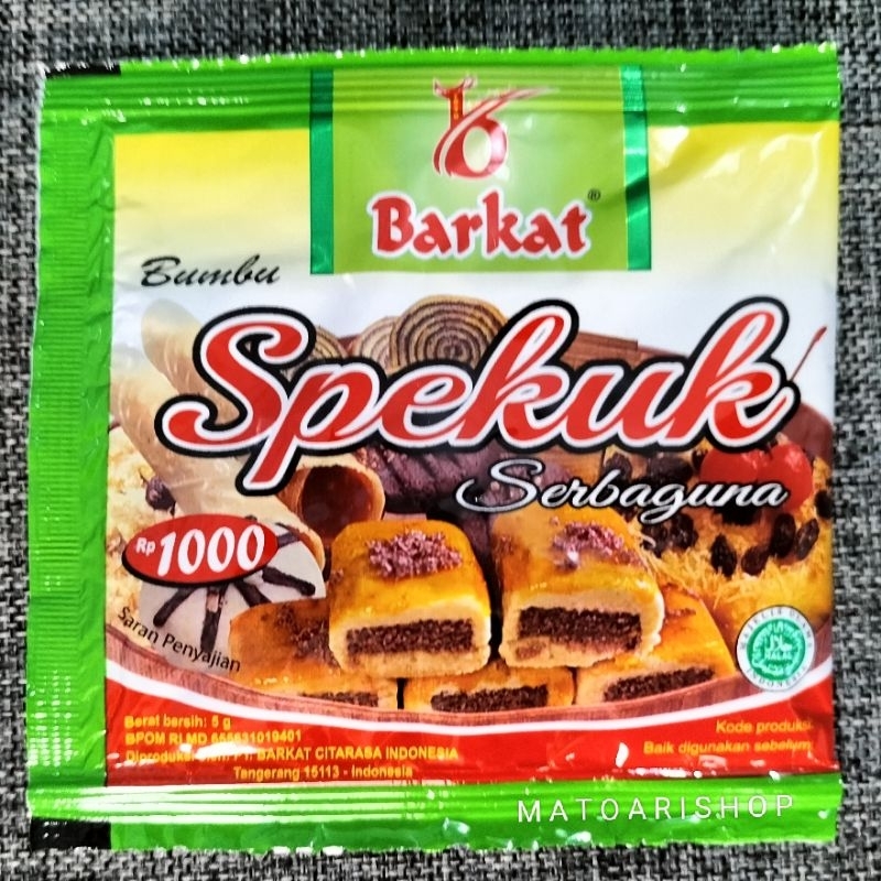 

BUMBU SPEKUK Serbaguna 5gr Barkat Padang asli khas Minang