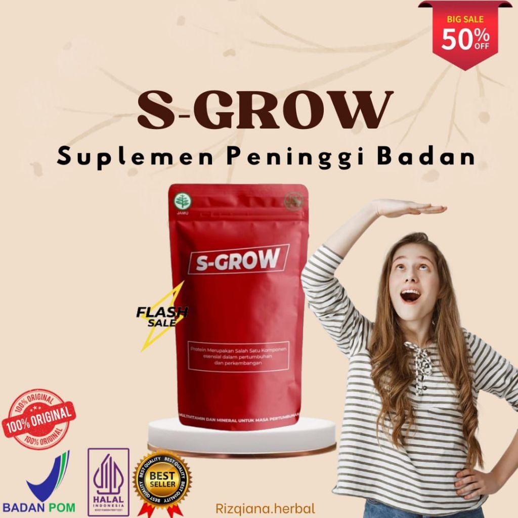 S-GROW Susu Peninggi Badan Terbaik