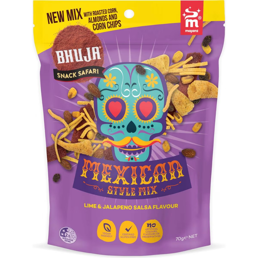 

Bhuja Mexican Style Mix 70g