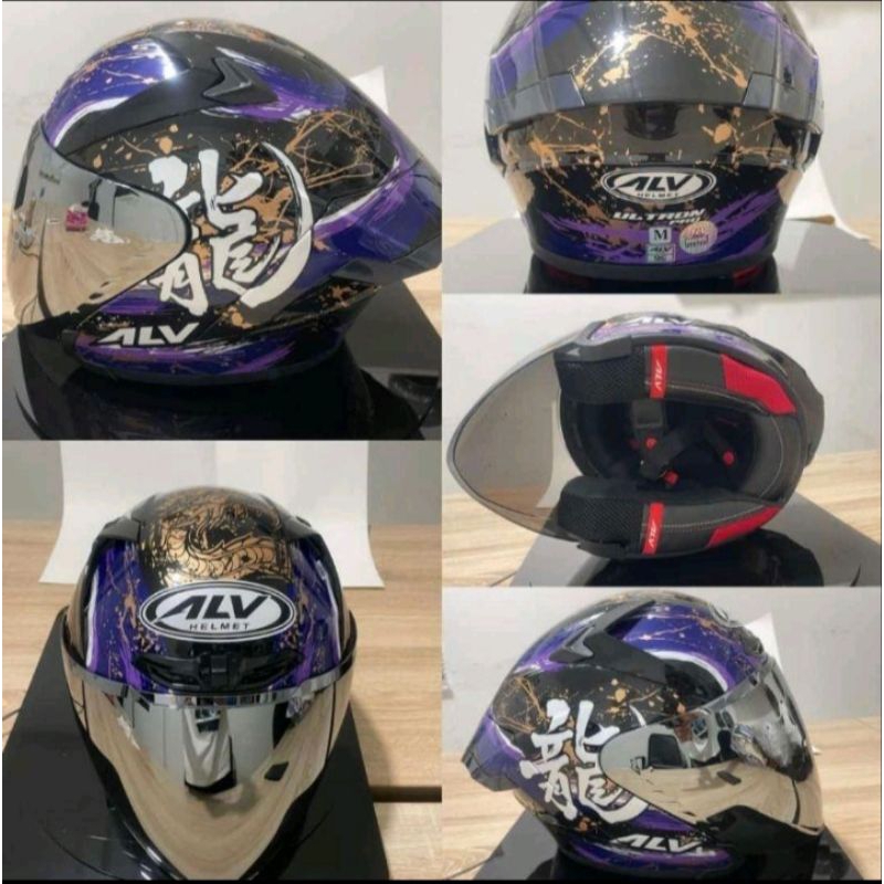 HELM HALF FACE ALV ULTRON PRO MOTIF ORIGINAL