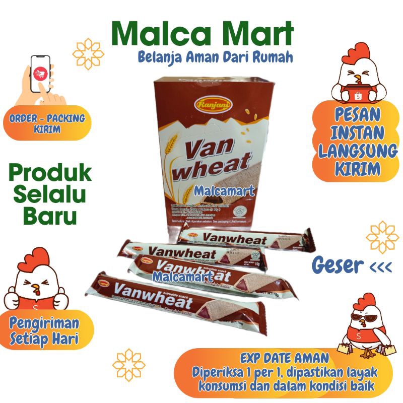 

Van Wheat Ranjani Cokelat 24 pcs @10 gram