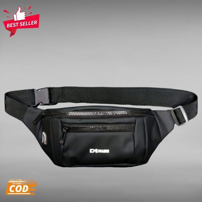 Tas Pinggang DM Dwanmis Waistbag Keren Bahan Premium Kedap Air