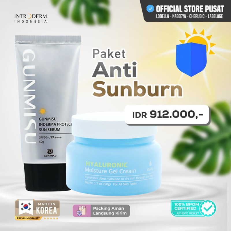 PAKET GUNMISU SUN SERUM AND NABEEYA HA GEL