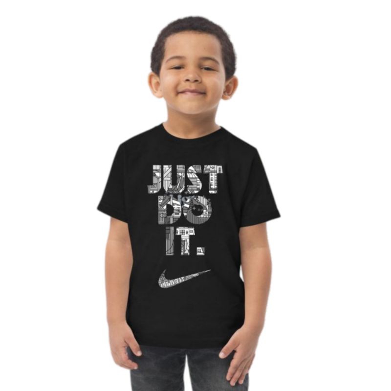 Baju Kaos Distro Anak Laki laki Nike usia 1-12 Tahun / Baju distro anak laki laki Perempuan /Bahan k