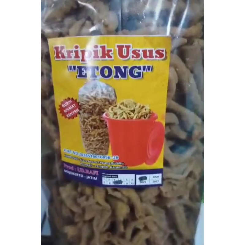 

keripik usus