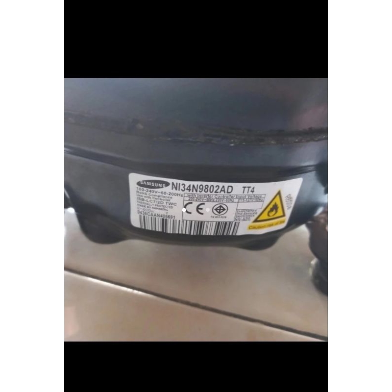 kompresor kulkas samsung NI134N9802AD