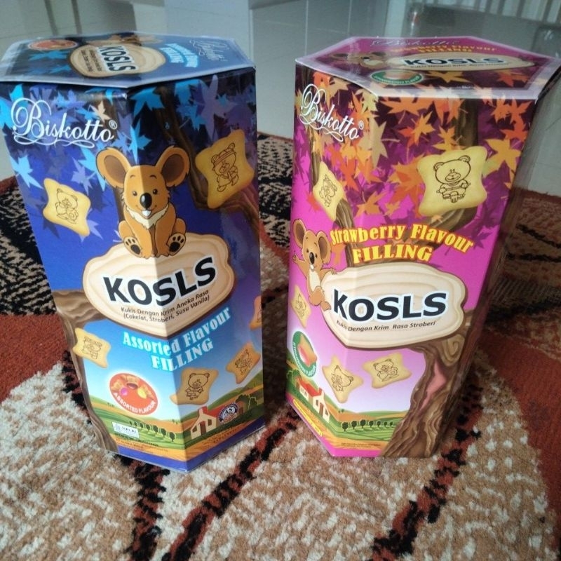 

Biskotto kosls / kukis dengan krim / biskuit enak dengan varian lucu2