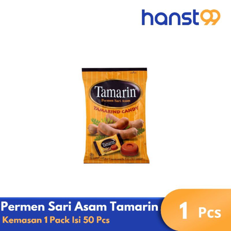 

Permen Tamarin 135gr isi 50 Pcs - Permen Sari Asam