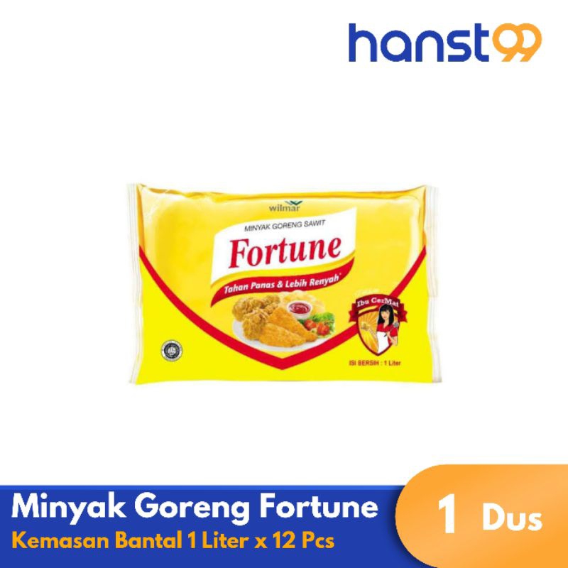 

Fortune Bantal 1 Liter 1 Dus isi 12 pcs