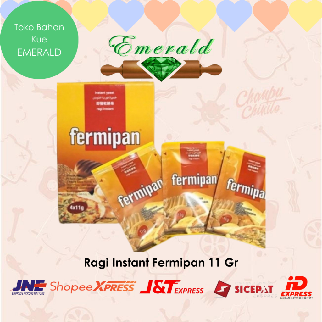 

Ragi Instant Fermipan Sachet 11 Gr