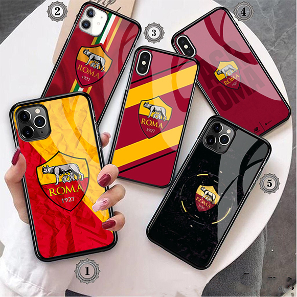 PREMIUMCASE CASE HARDCASE 2D GLOSSY PREMIUM AS ROMA READY FOR ALL TYPE HP