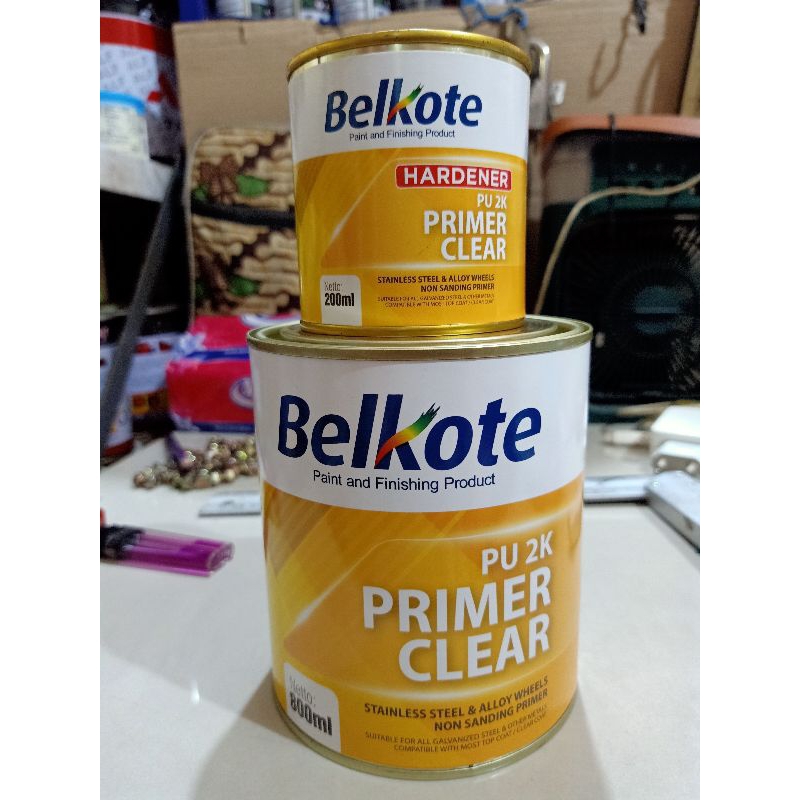 belkote primer clear