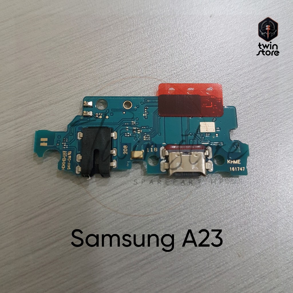 Papan Cas Konektor Charger Mic Samsung A23 Original