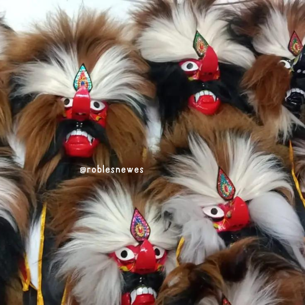 Topeng Bujangganong Rambut Alus / ganongan / ganong / topeng ganong / topeng bujang ganong / baronga