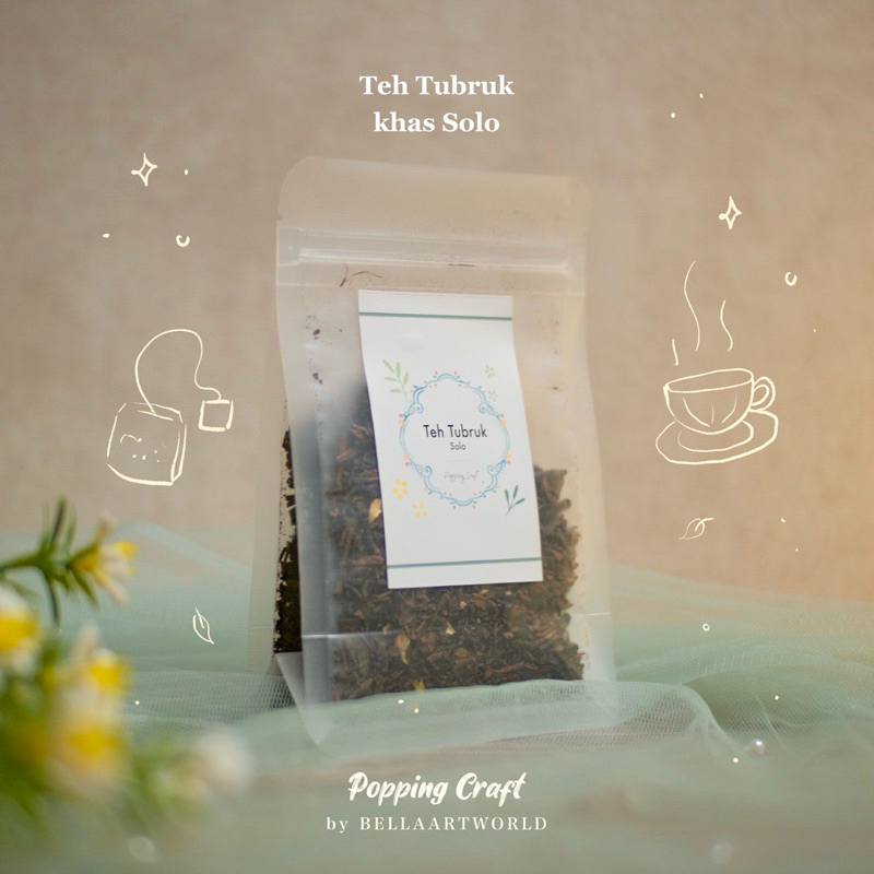 

(40g) Teh Tubruk - Teh Racikan khas Solo