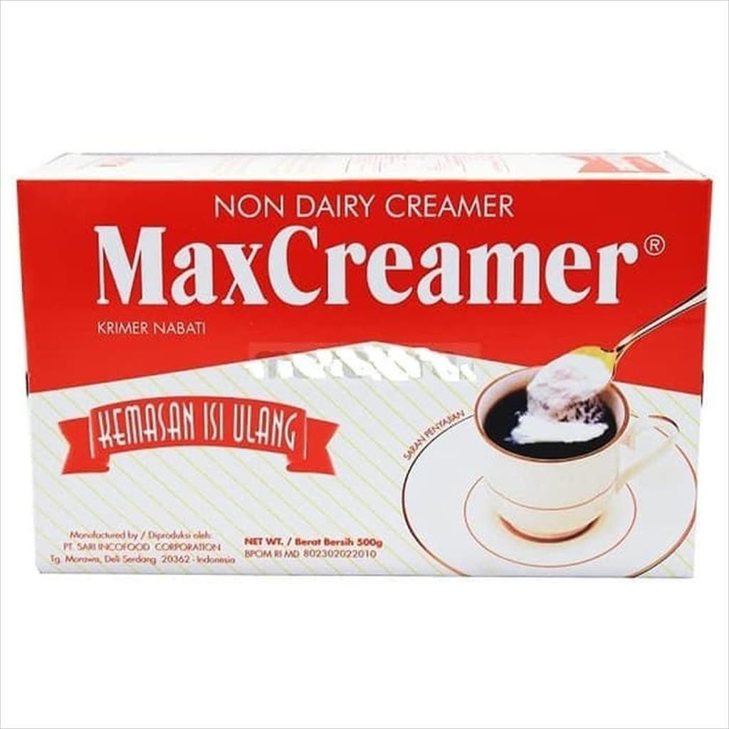 

Max Creamer Kemasan Isi Ulang 500g