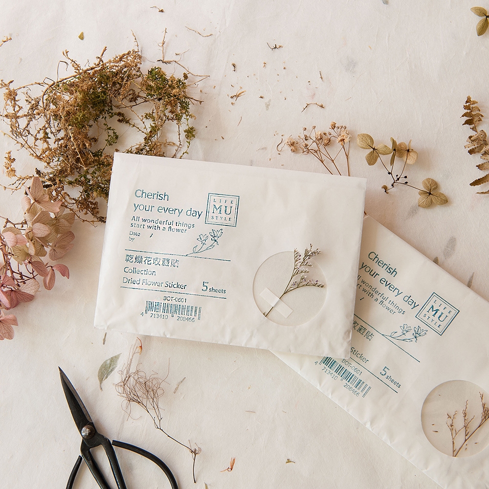 

MU Lifestyle - Dried Flowers Sticker