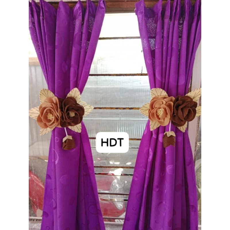 IKAT GORDEN BUNGA MAWAR FLANEL AESTHETIC