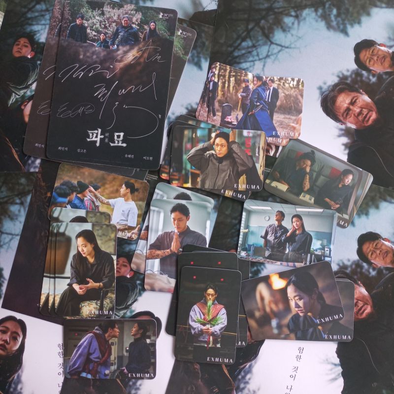 PC Photocard Poster Cinepolis Exhuma Lee Do Bonggil Hwarim Hyun Kim Go Eun Official Cinepolis Signed