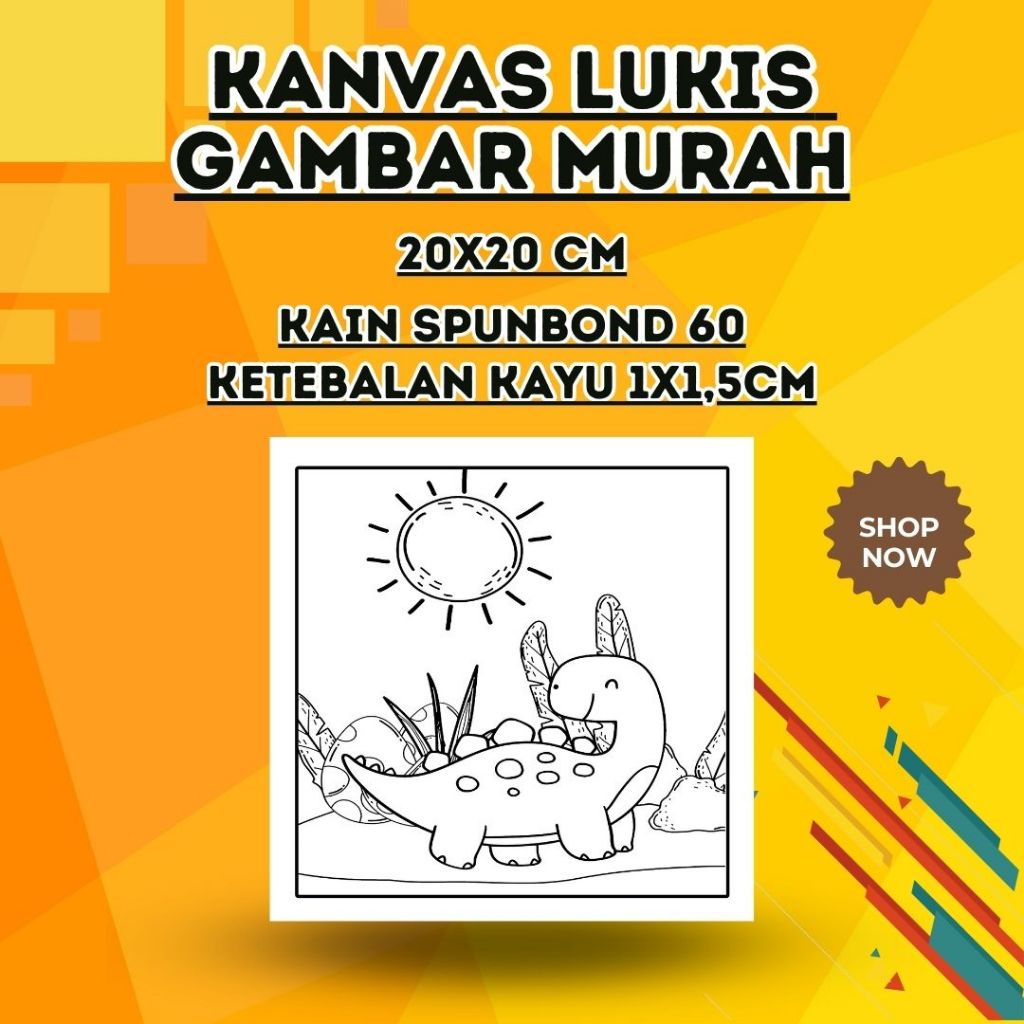 

KANVAS LUKIS GAMBAR 20x20 cm HARGA TERJANGKAU MINIMAL PEMBELIAN 2 KANVAS UNTUK KEKUATAN PACKING