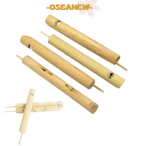 -Flash Sale- MAINAN ANAK PELUIT BAMBU SUARA BURUNG /PELUIT MAINAN AKAN KECIL / Mainan Tradisional Pe