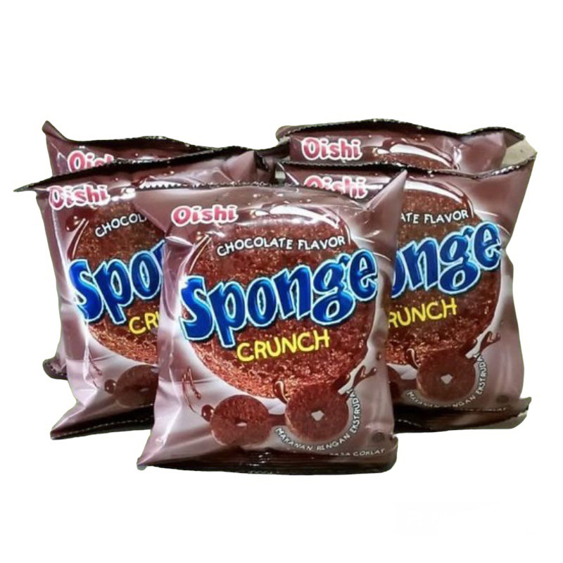 

oishi Sponge 10 x 9 gr / Snack sponge crunch renceng