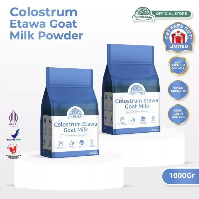 

Susu Kambing Etawa Kolostrum Colostrum 1kg Ternak Sada