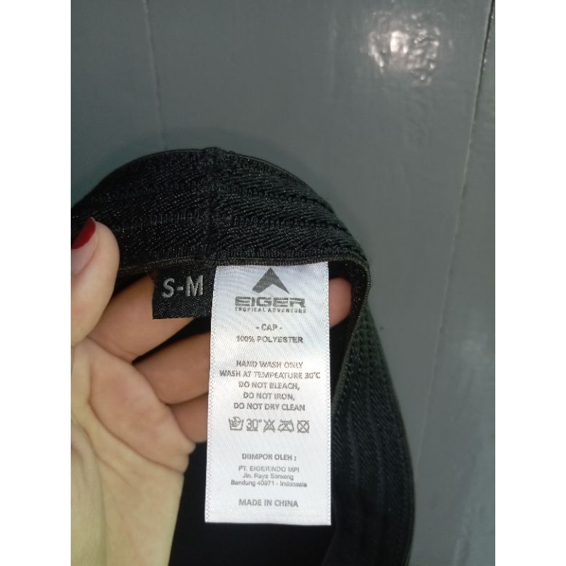 Topi Eiger Original T.12S-6079 BASEBALL CAP