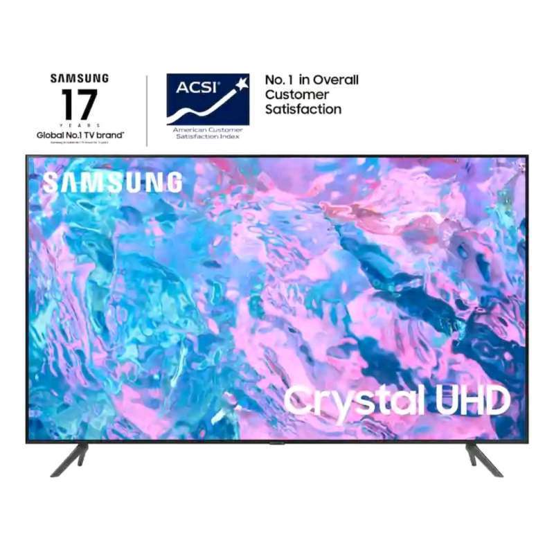 SAMSUNG 55CU7000 CRYSTAL 4K UHD SMART TV 55 Inch UA55CU7000KXXD