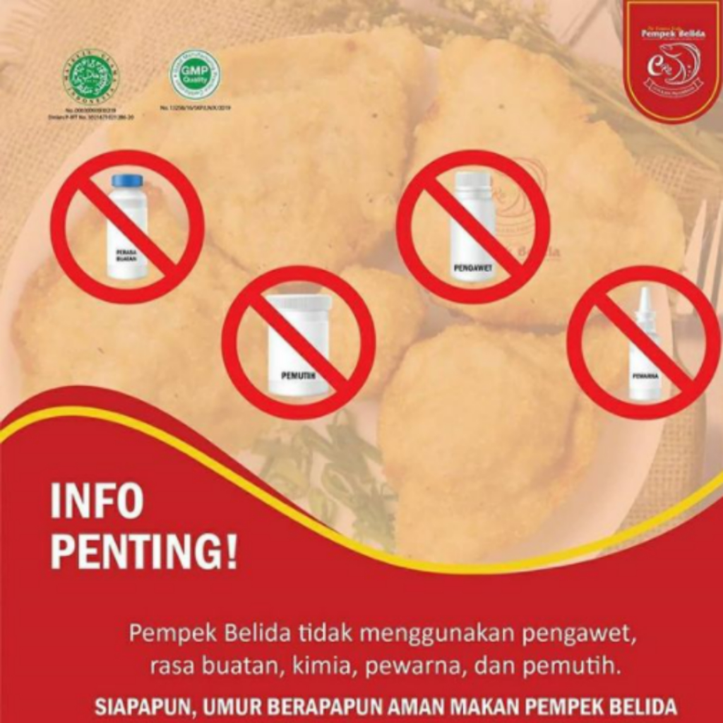 

RB Celimpungan Belida CRP 1 PAX - Isi 6 PCS Celimpungan + Bumbu Umak Kuah Pempek Celimpungan Frozen