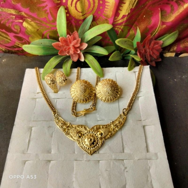 Kalung Joda /kalung Dubai bahan Kuningan mirip emas asli